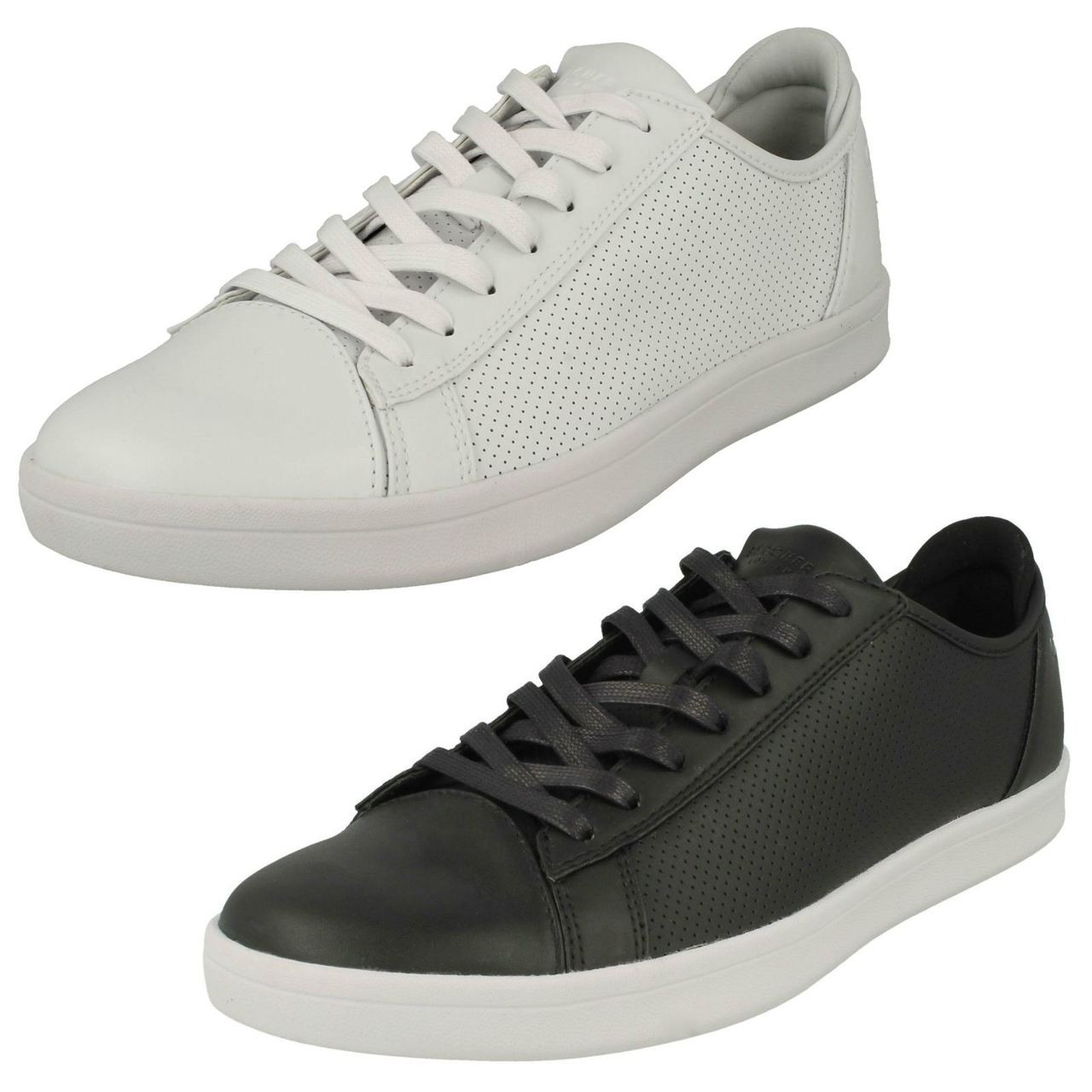 mens white casual trainers