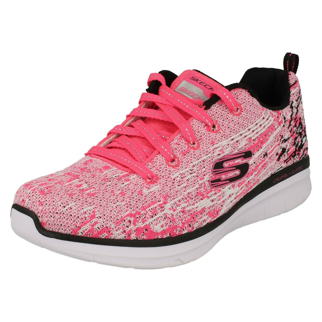 Girls Skechers Sports Trainers High 