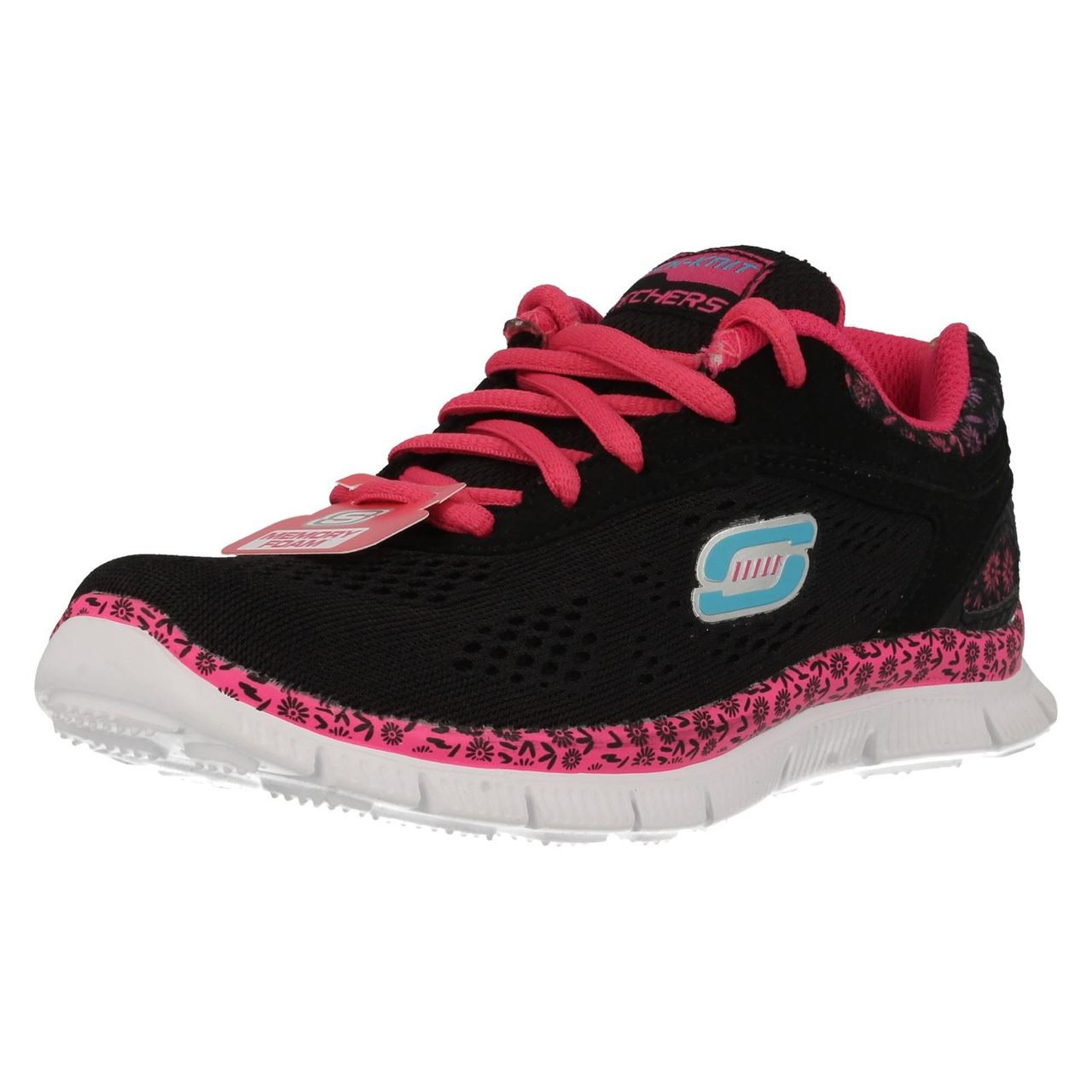 skechers memory foam shoes girls