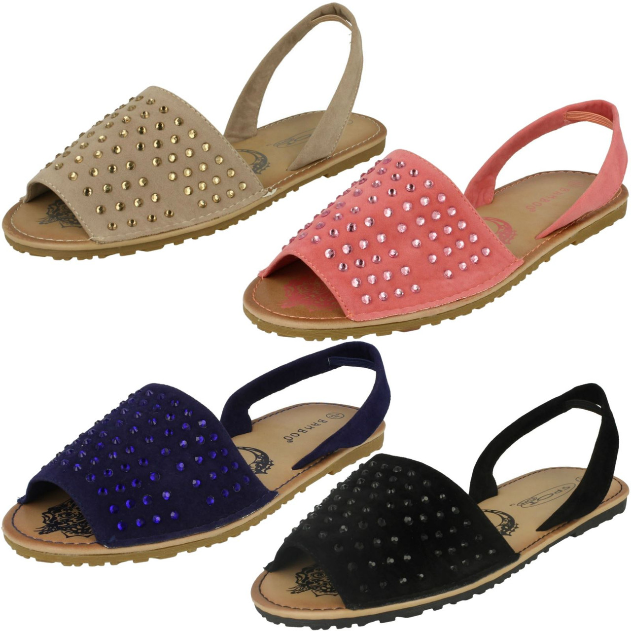 Bamboo womens store sandals