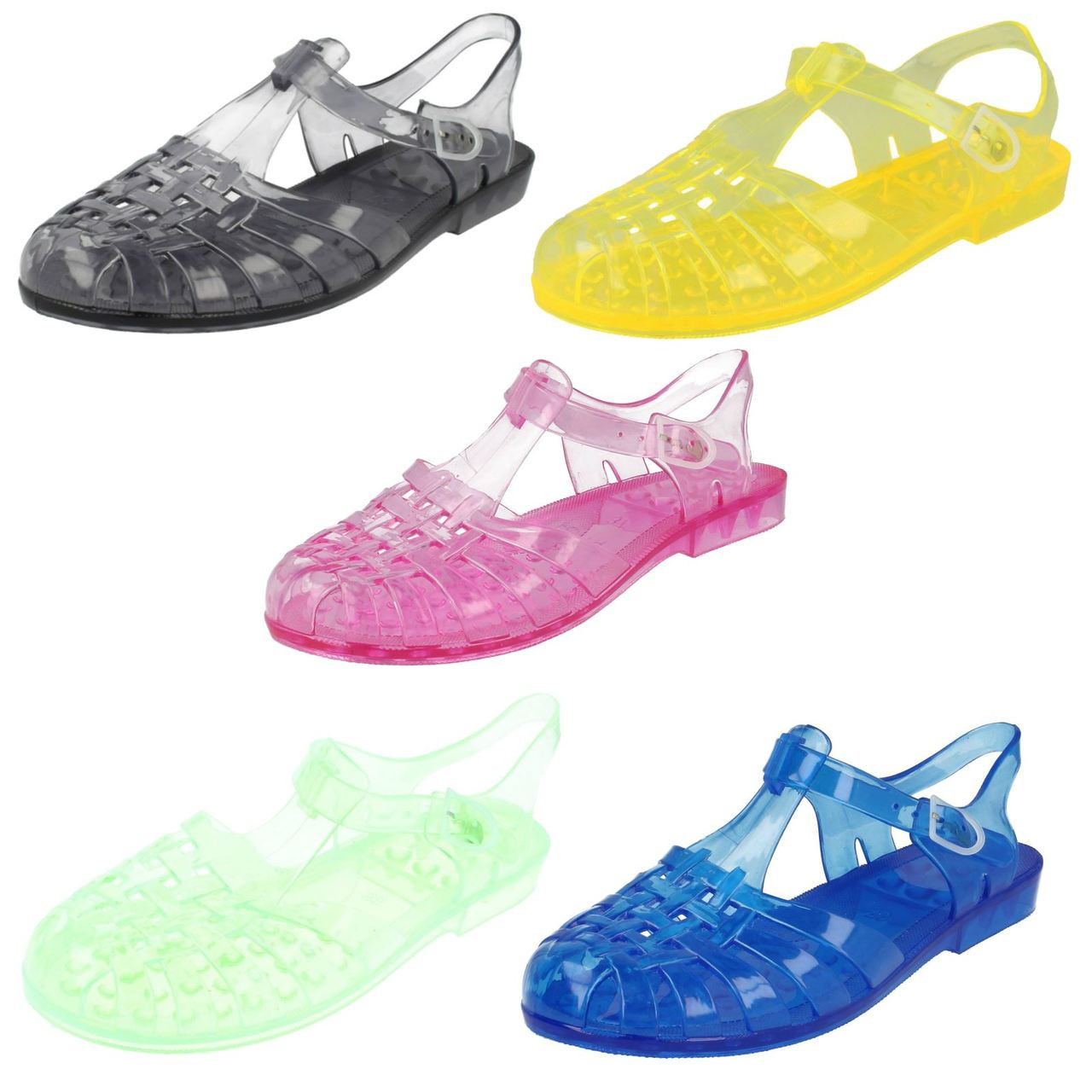 Ladies discount jelly shoes