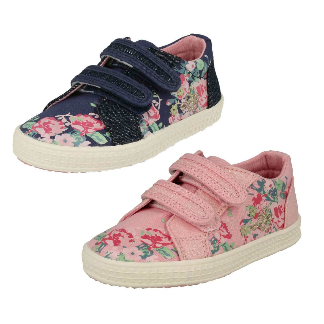 Girls Startrite Casual Canvas Shoes Edith 2