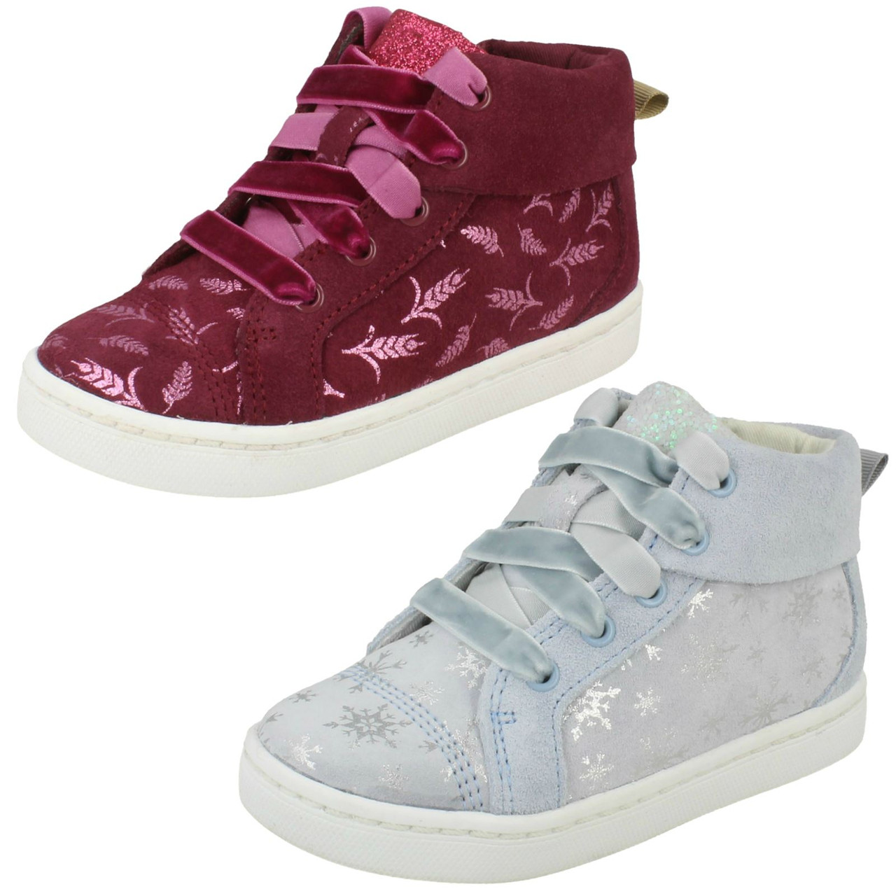 Girls Clarks Disney Frozen Ankle Boots 