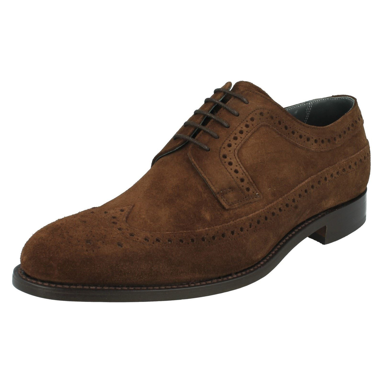 barker brown suede shoes