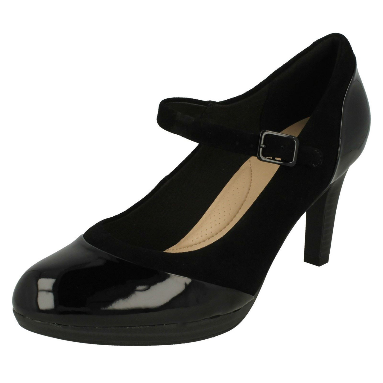 Ladies Clarks Mary Jane Styled Court 