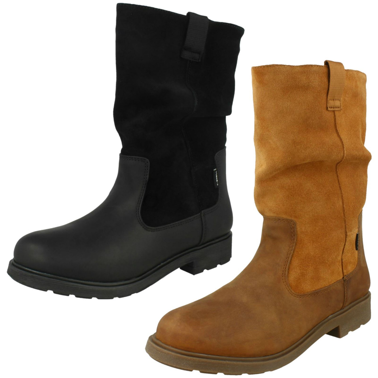 clarks boots for girls