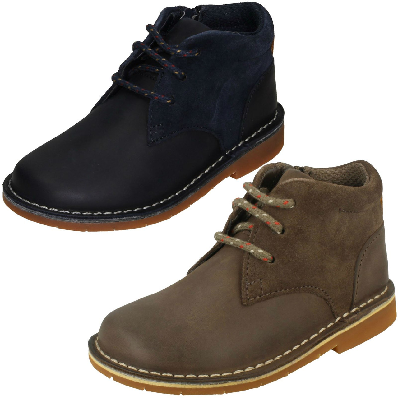 Boys Clarks Casual Boots Comet Radar