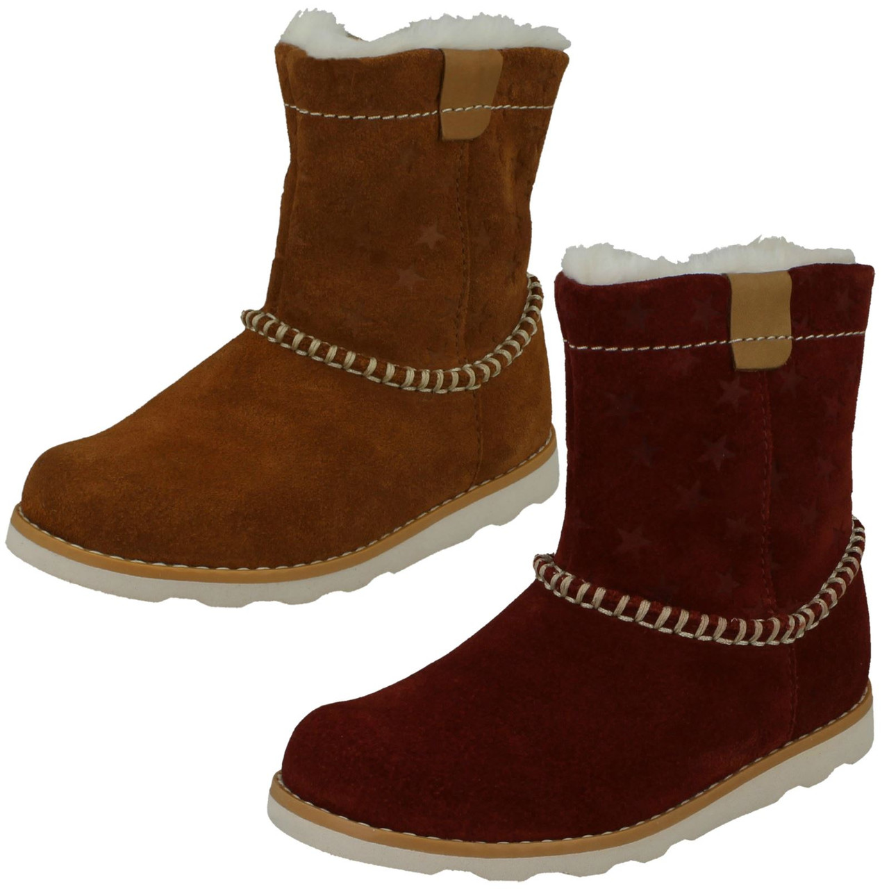 clarks warm lined boots