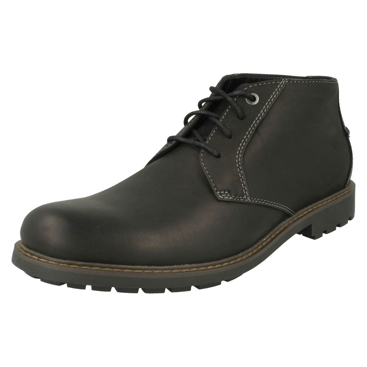 clarks men's curington high leather boots