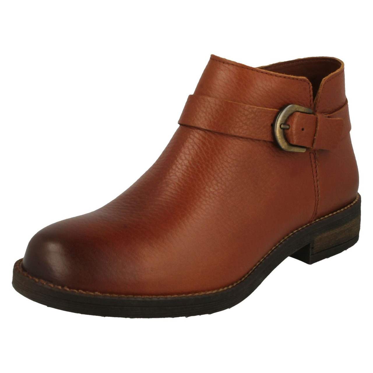 clarks zip ankle boots