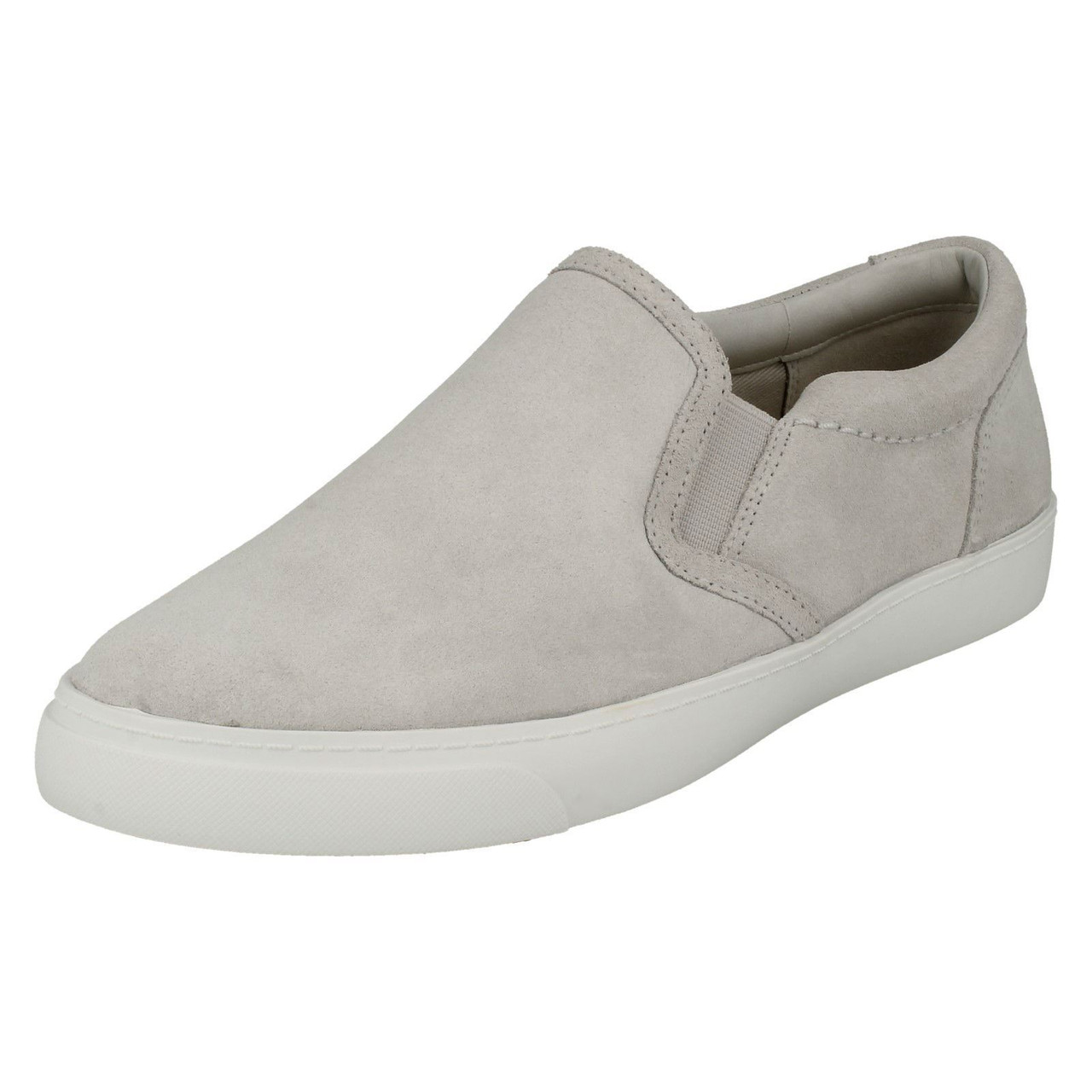 clarks glove puppet slip on trainer