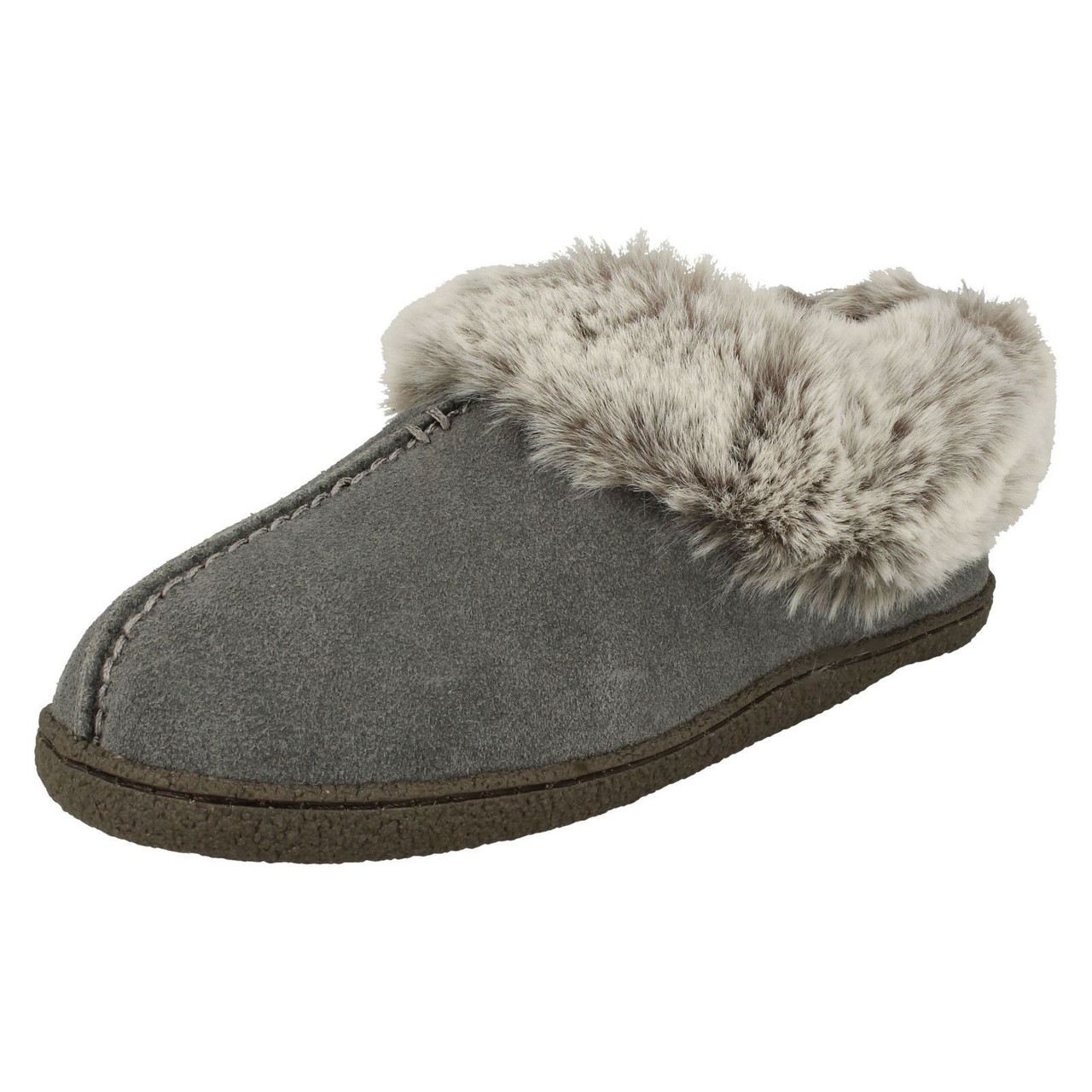 clarks ladies slippers