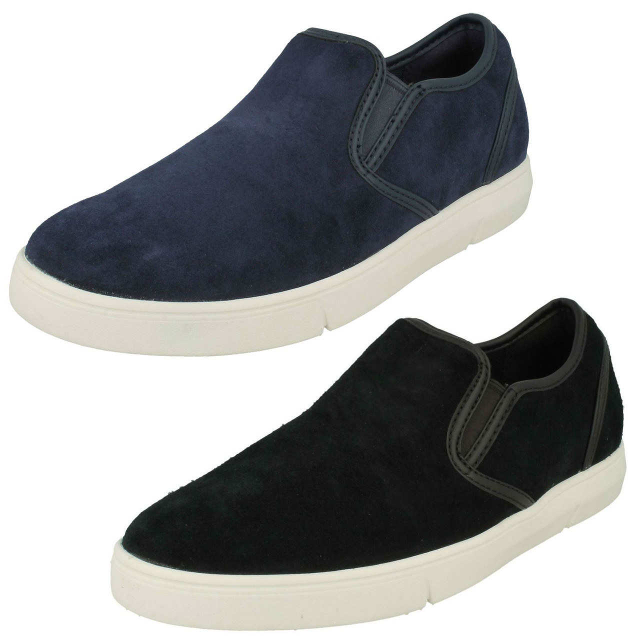 clarks mens slip on