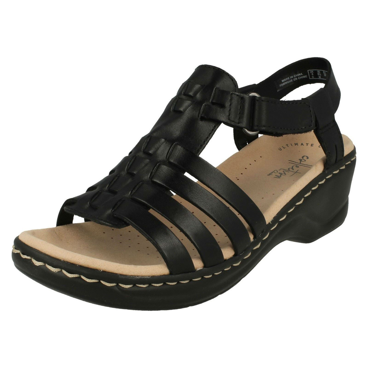 clarks womens lexi bridge wedge sandals