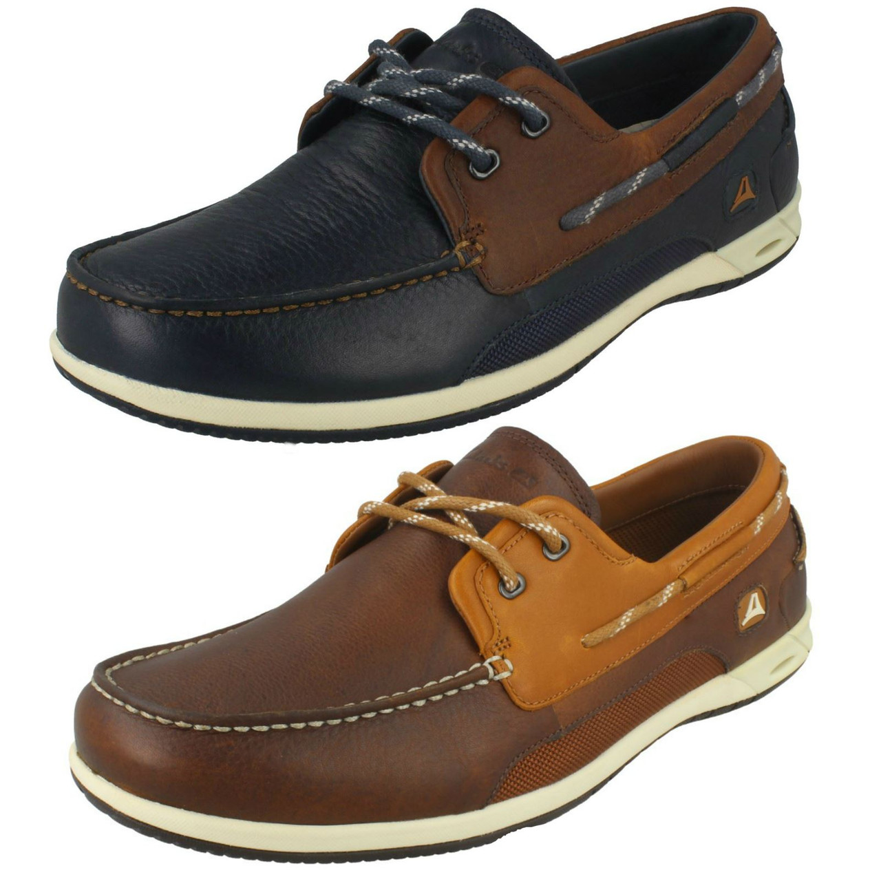 clarks mens deck shoes