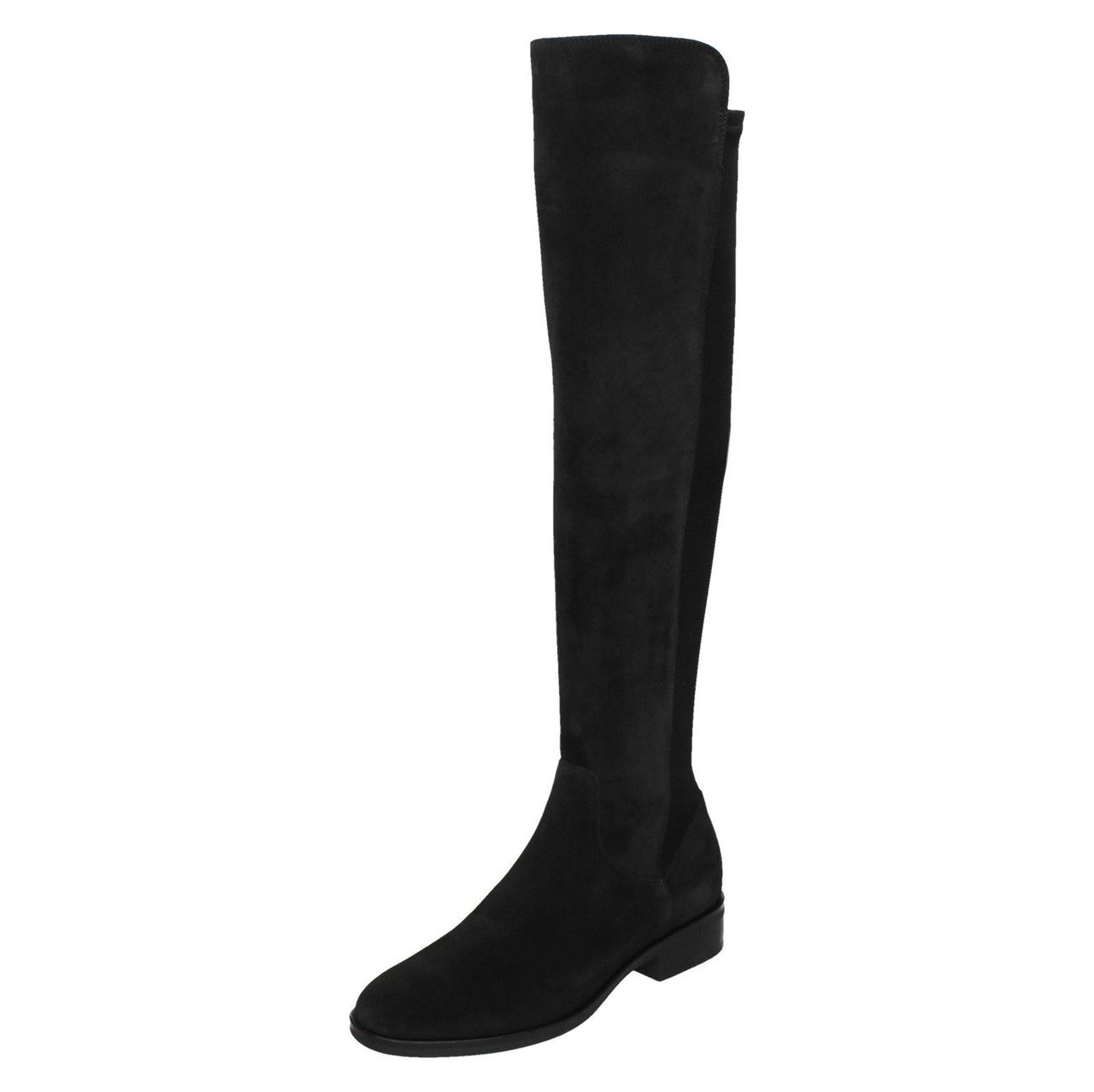 clarks over knee boots