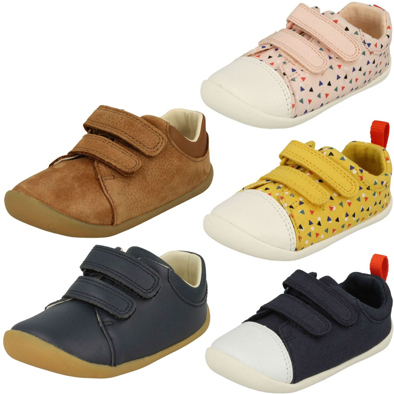 clarks childrens plimsolls