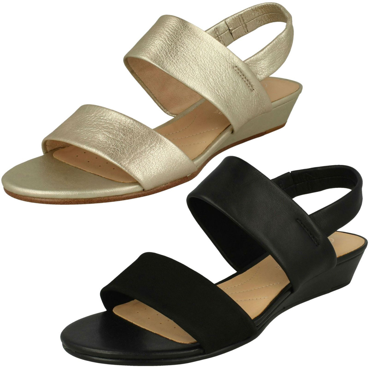 clarks strappy sandals