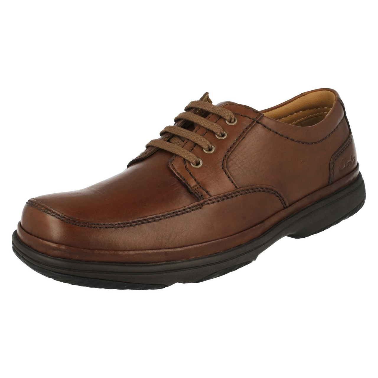 Mens Clarks Flexlight Wide Fitting Lace Up Shoe Swift Mile