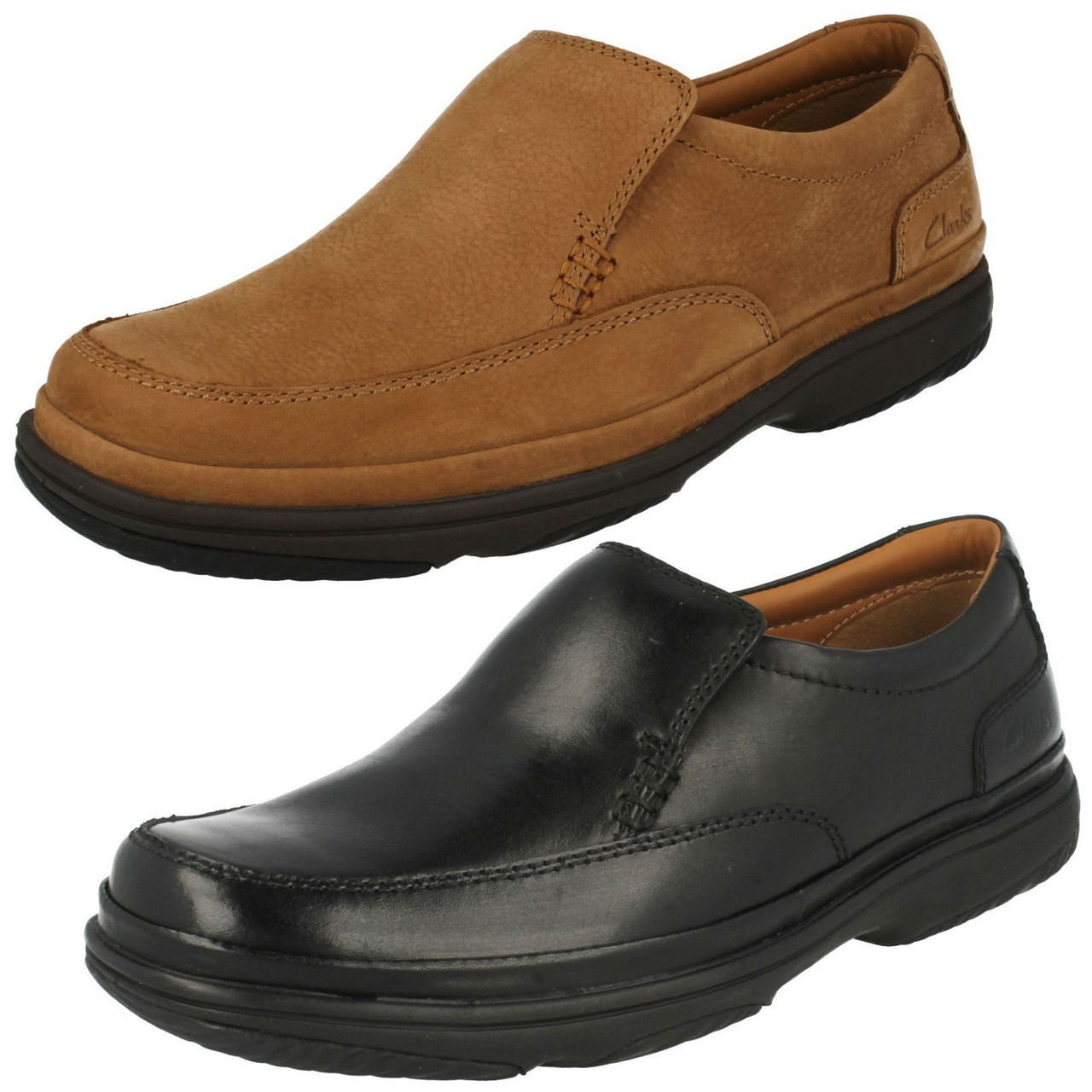 mens wide fit slip on shoes