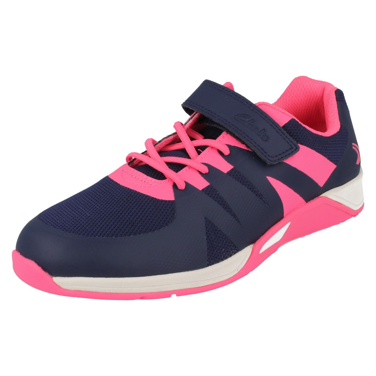 Girls Cica by Clarks Trainers Trace Star