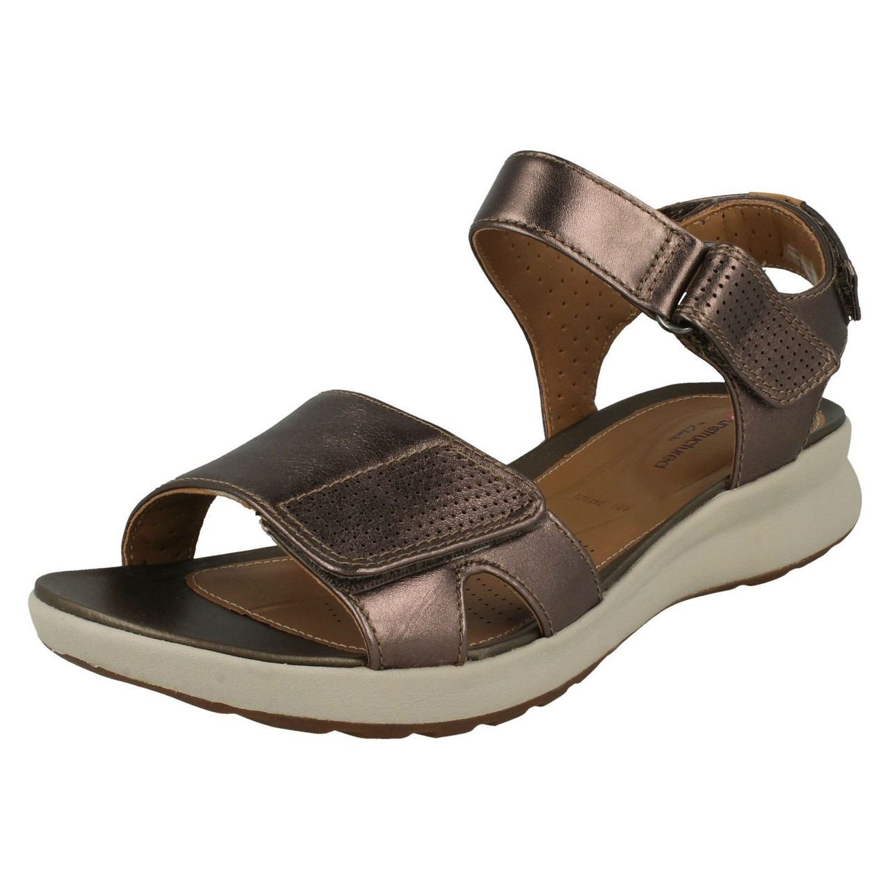 Ladies Clarks Unstructured Sandals Un 