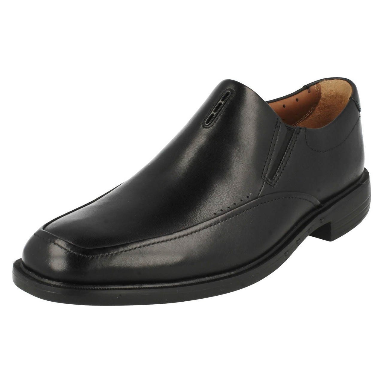 clarks unstructured slip on shoes