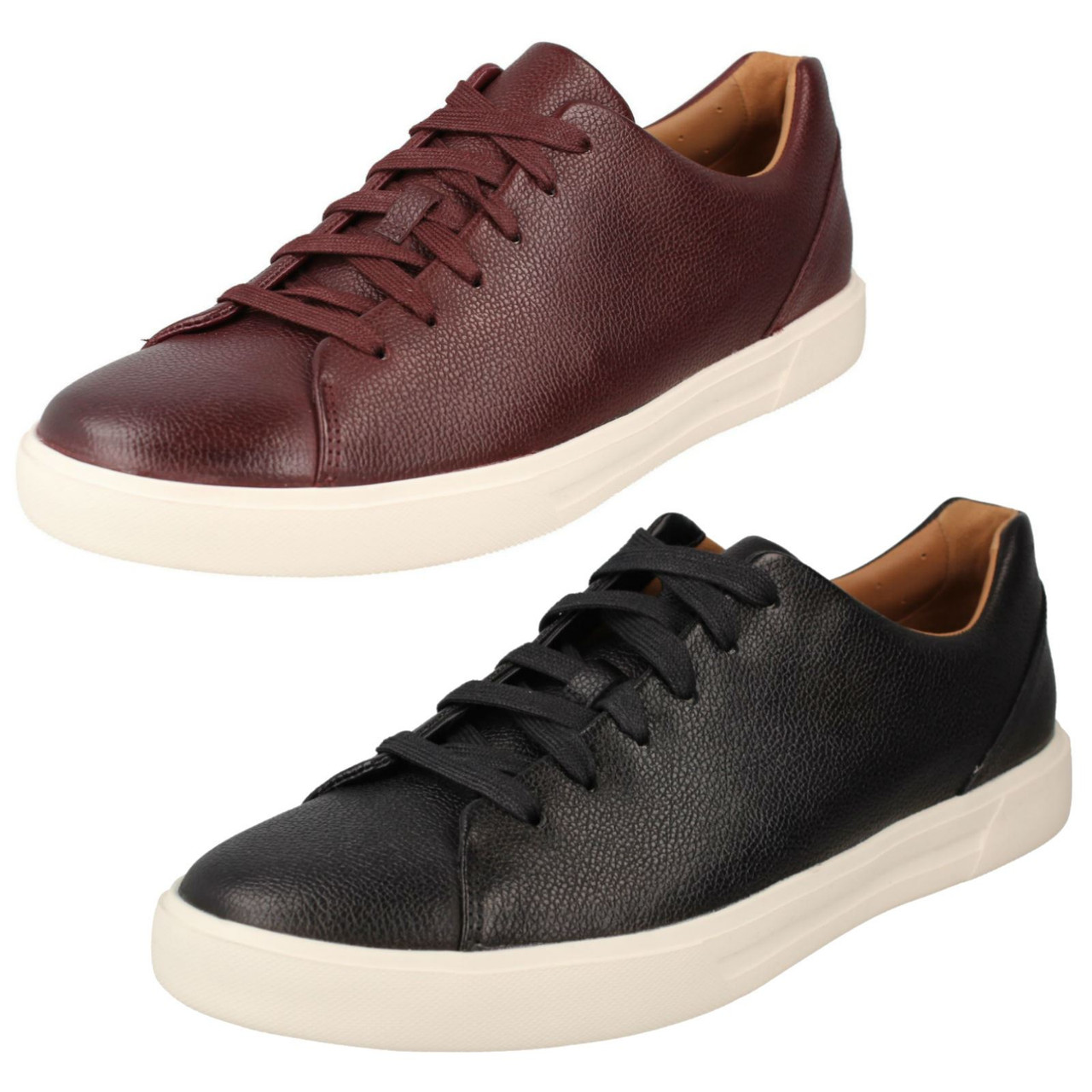 clarks burgundy mens shoes