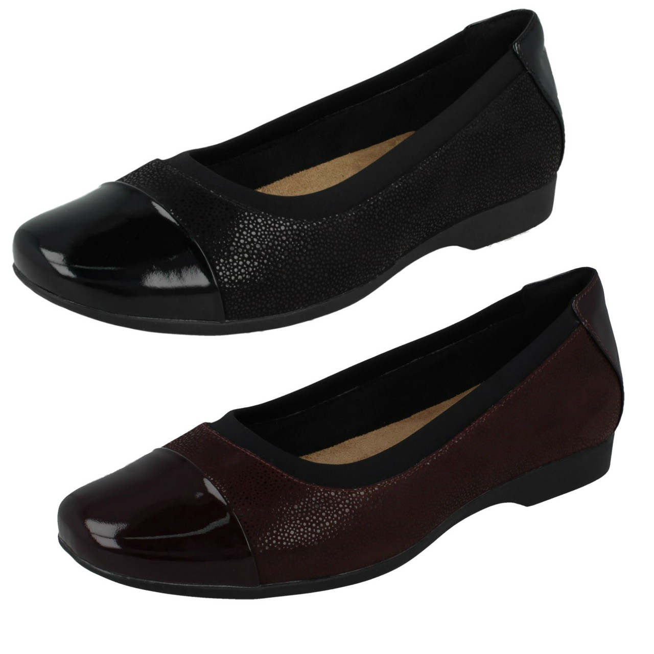 clarks womens unstructured shoes