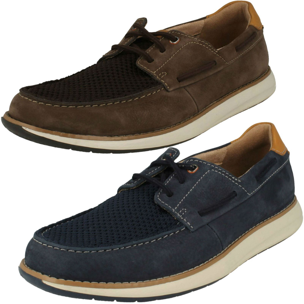 Mens Clarks Unstructured Deck Shoes Un 