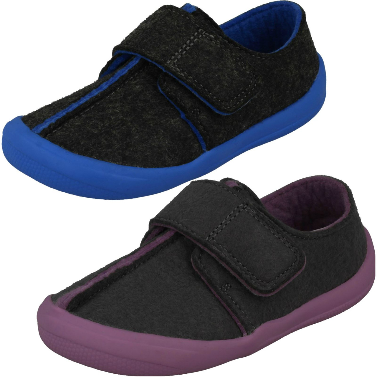 clarks childrens slippers