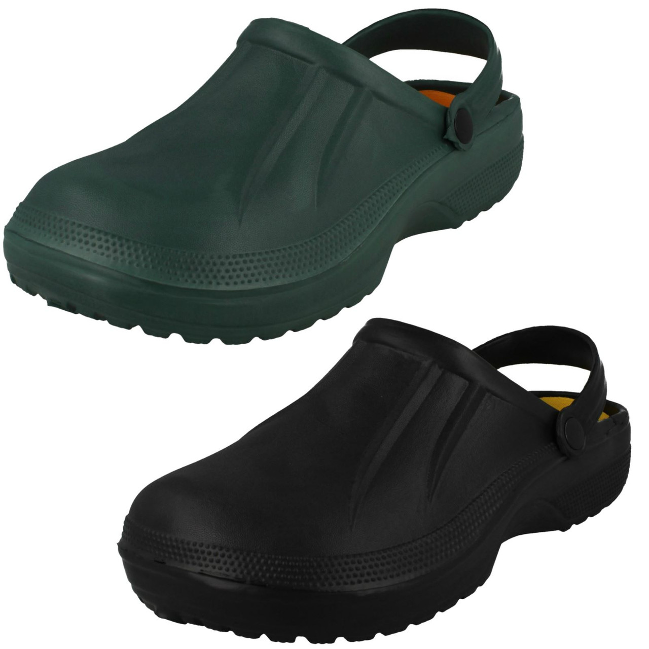 mens slip on garden shoes