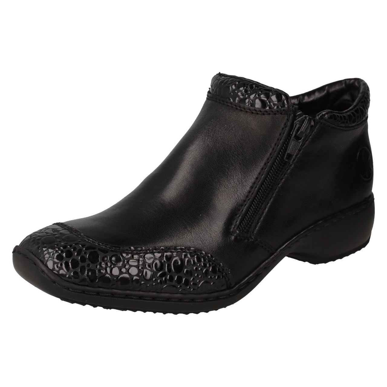 ladies rieker ankle boots