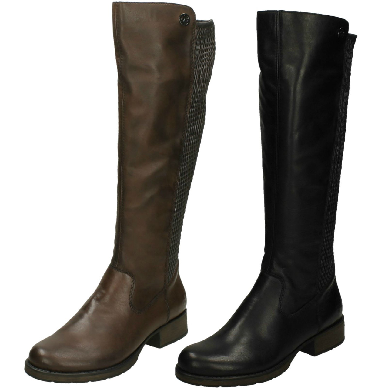 Ladies Rieker Knee High Boots Z9591