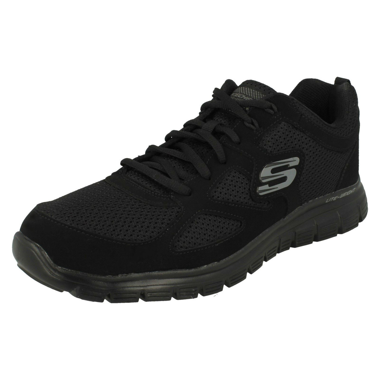 skechers lightweight memory foam trainers