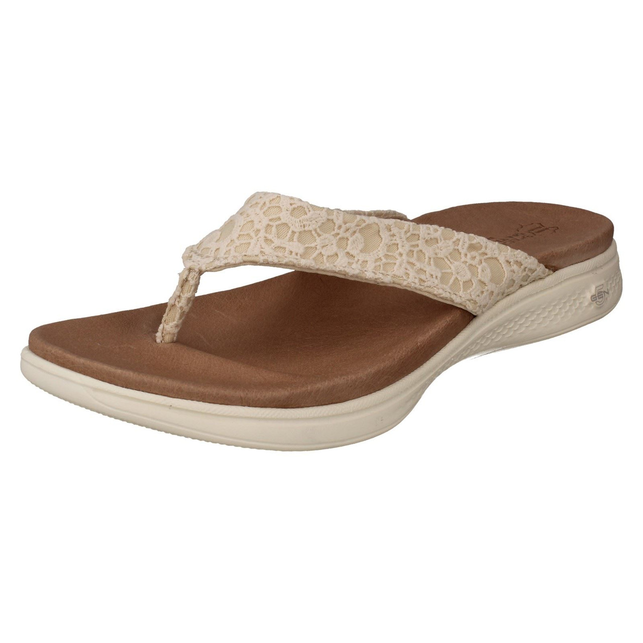 skechers toe post sandals