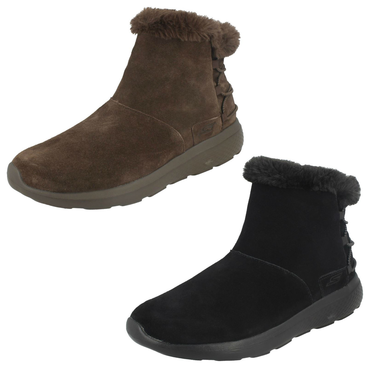 Ladies Skechers Ankle Boots Hibernate 14615