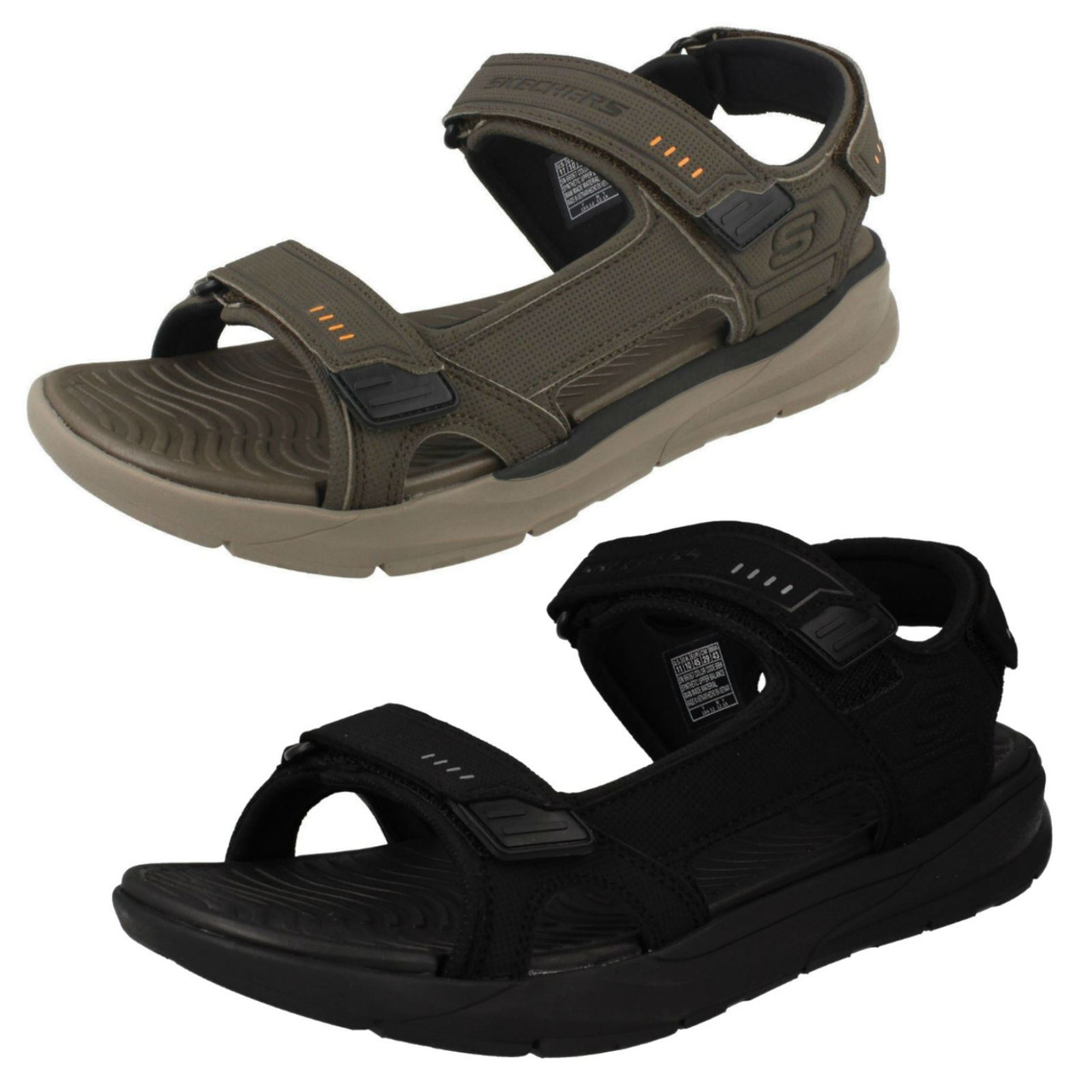 men's skechers relaxed fit flip flops