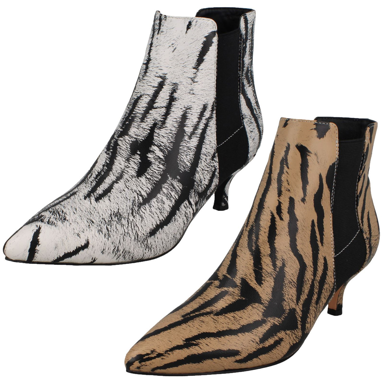 animal print ladies boots