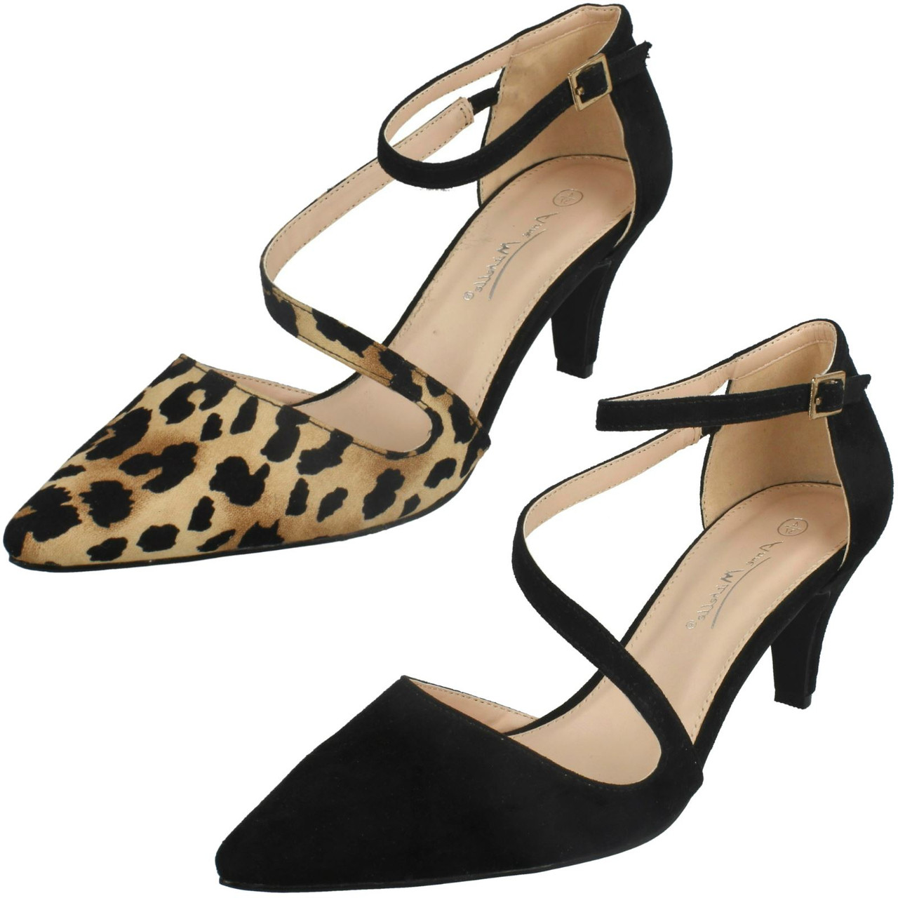 Ladies medium hot sale heel shoes