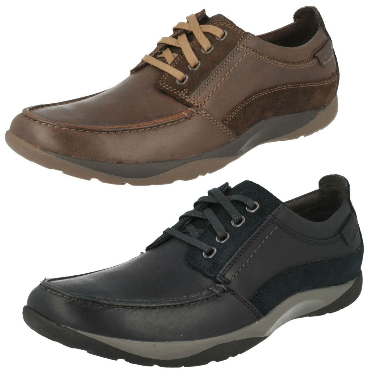 Mens Clarks Casual Everyday Lace Up 
