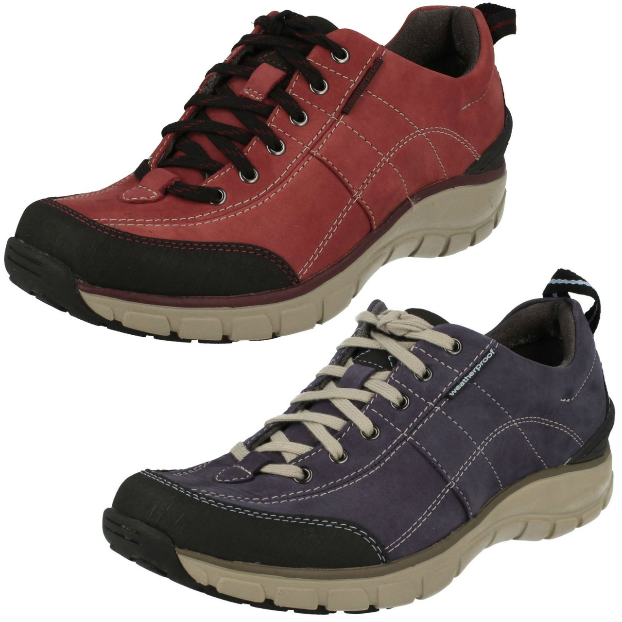 Ladies Clarks Active Wear Casual Shoes 