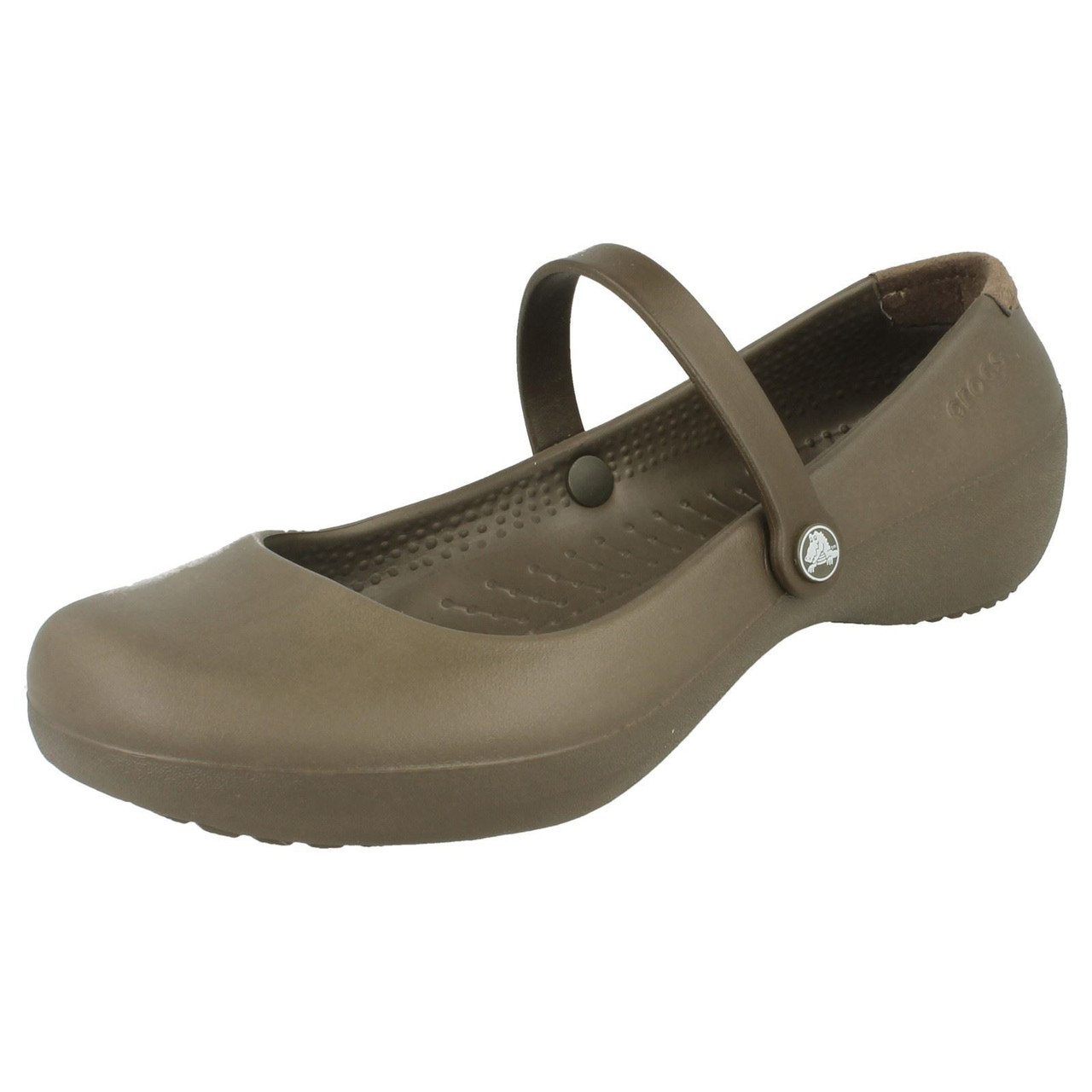 Ladies slip deals on crocs