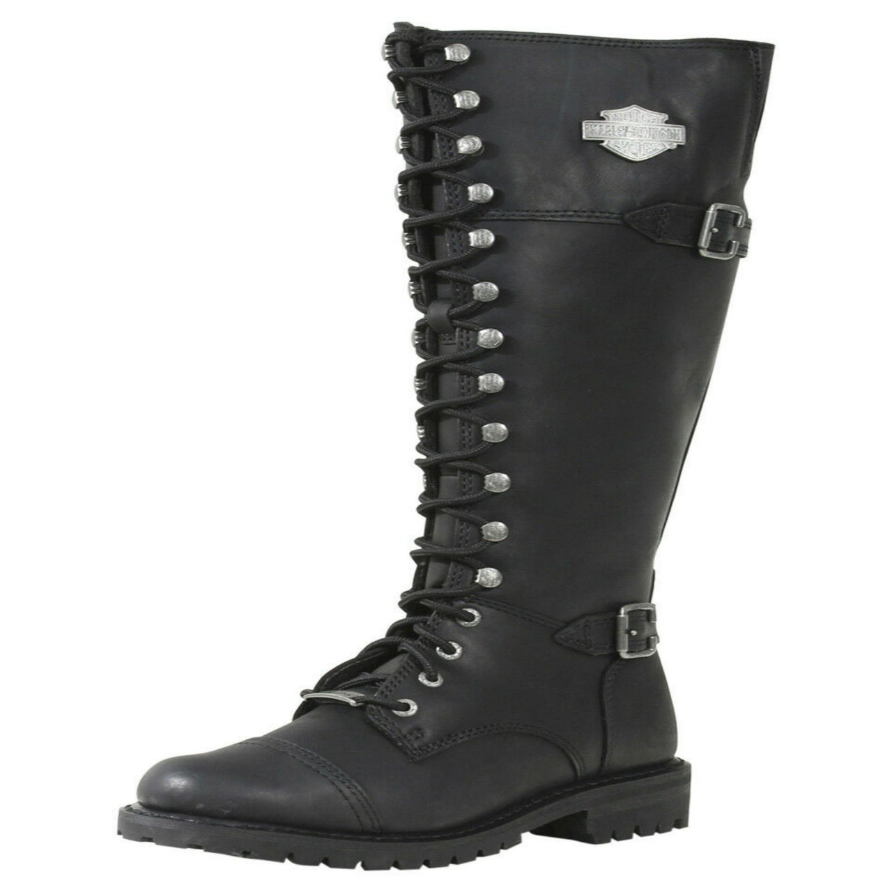 harley davidson knee high boots