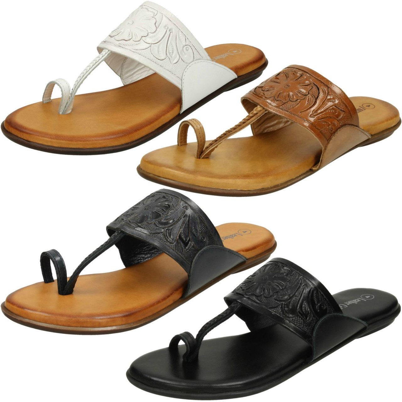 VANELi Tallis - Women's Leather Toe Loop Sandals | Marmi Shoes Shoe Rack