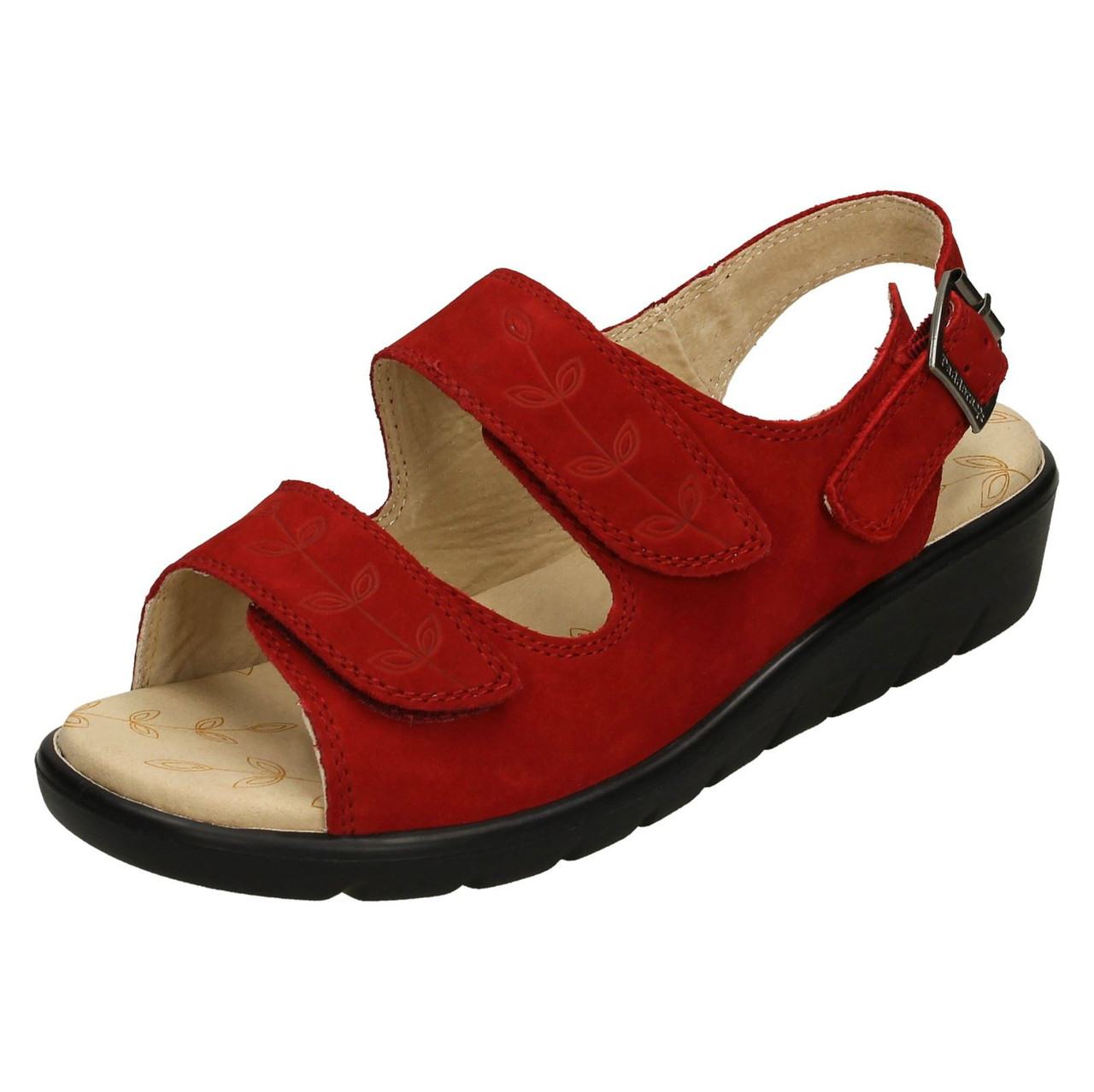 ladies wide sandals