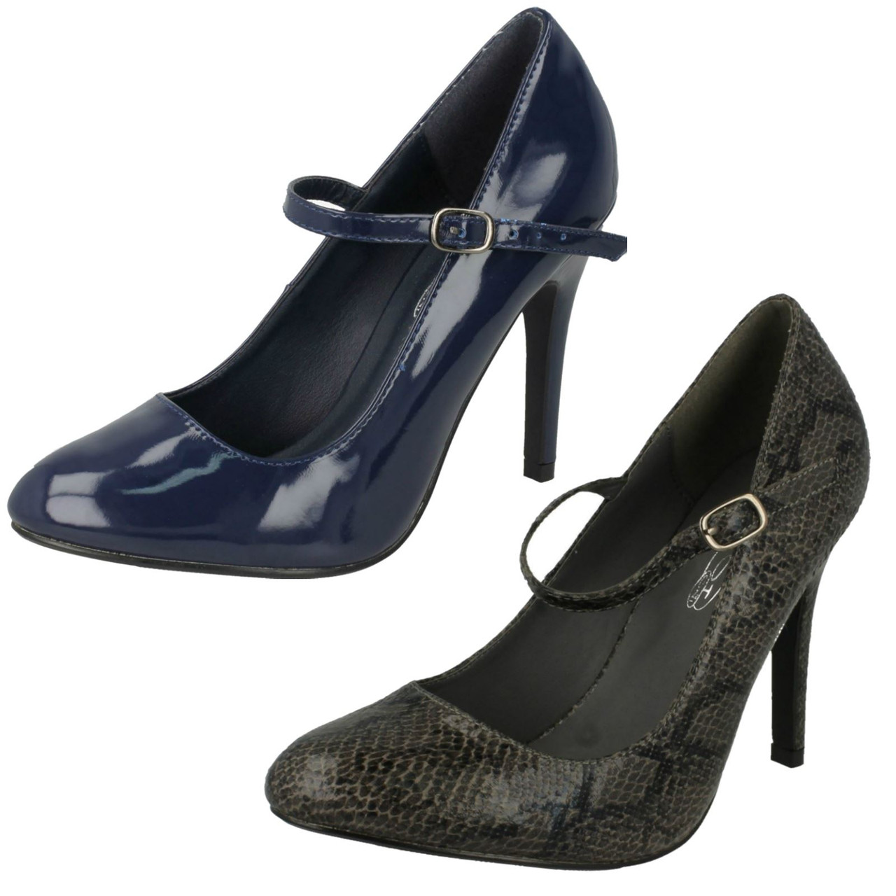 ladies navy mary jane shoes