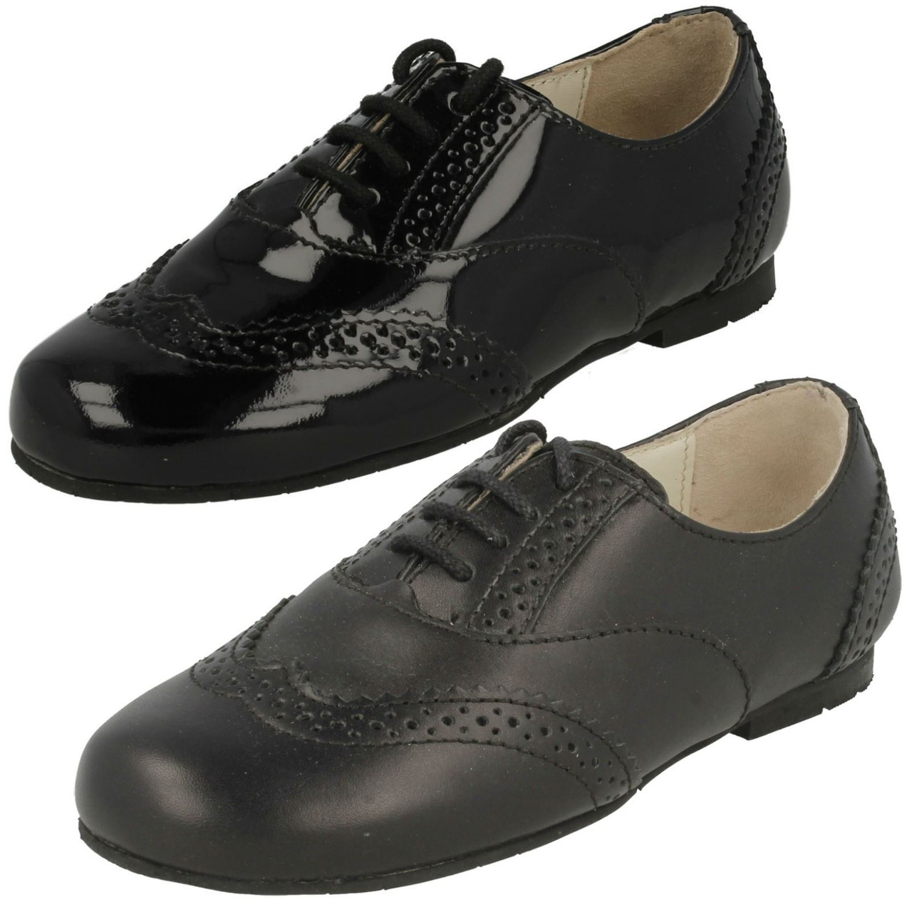 Girls Startrite Brogue School Shoes Fran