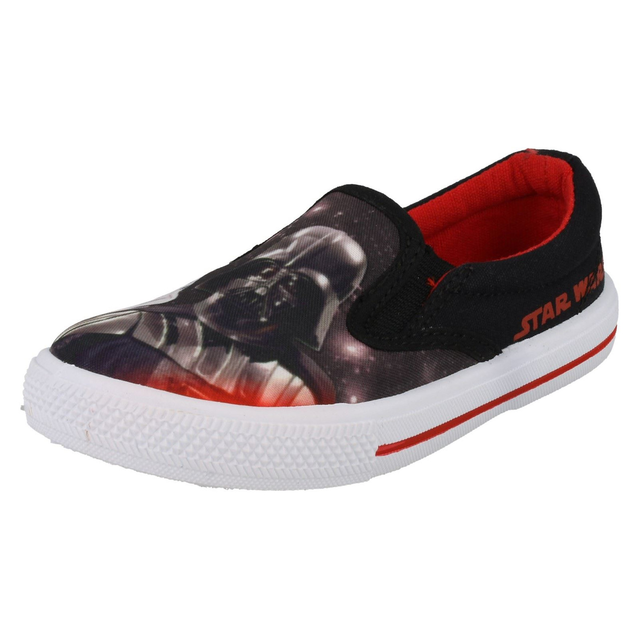 boys slip on canvas shoes