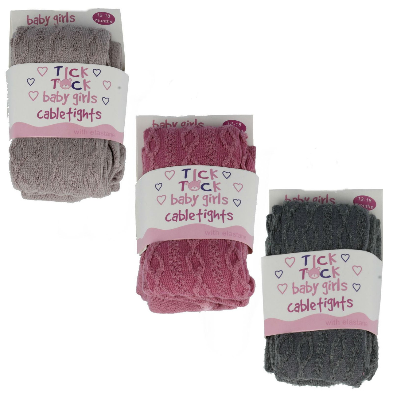 baby cable knit tights